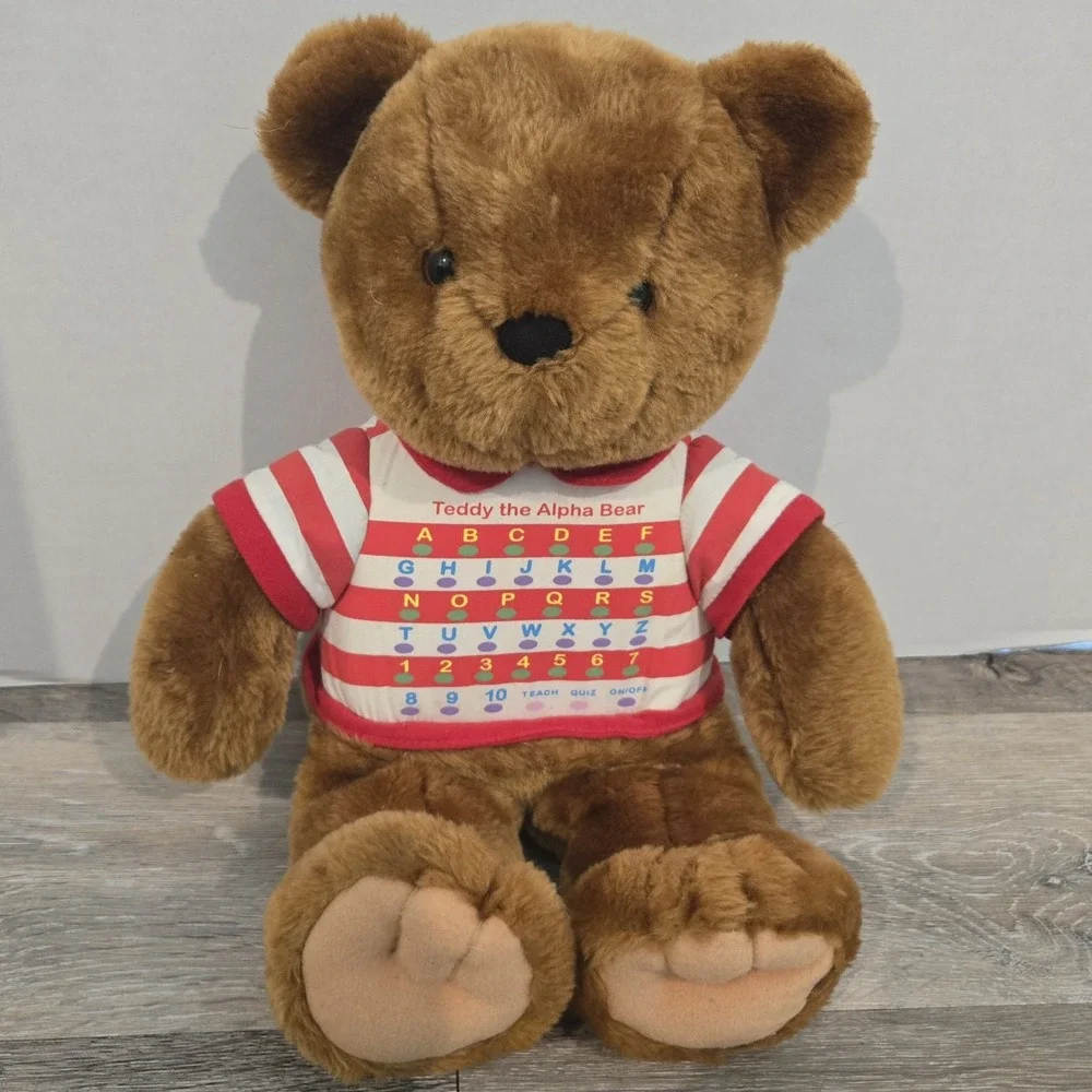 Teddy The Alpha-Bear Plush‎ Talking Stuffed Learning Toy 14